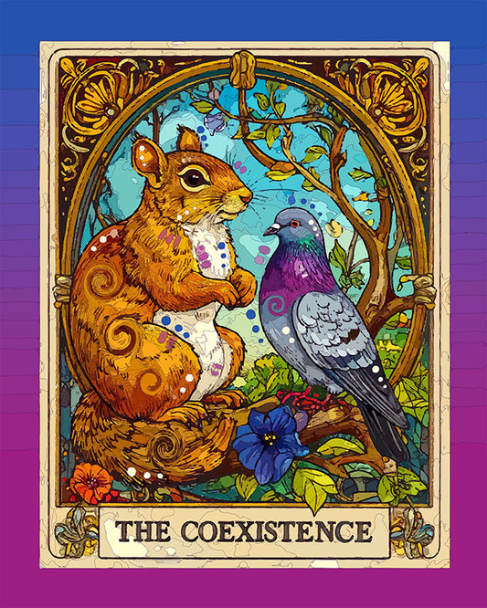 The Coexistence Tarot Mini Print (Ltd. Edition) (042426)