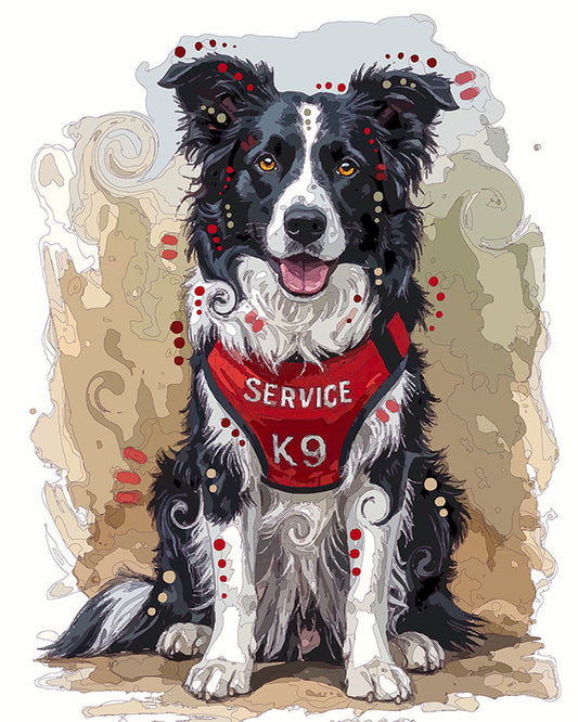 The Collie Service K9 Mini Print (Ltd. Edition) (020926)