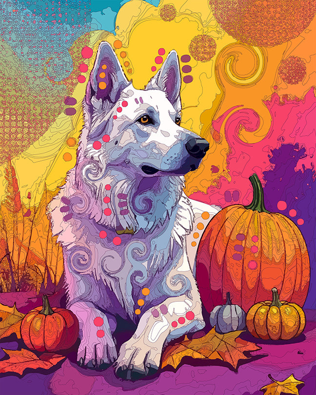 The Color Fall Shepherd Mini Print (Ltd. Edition) (091426)