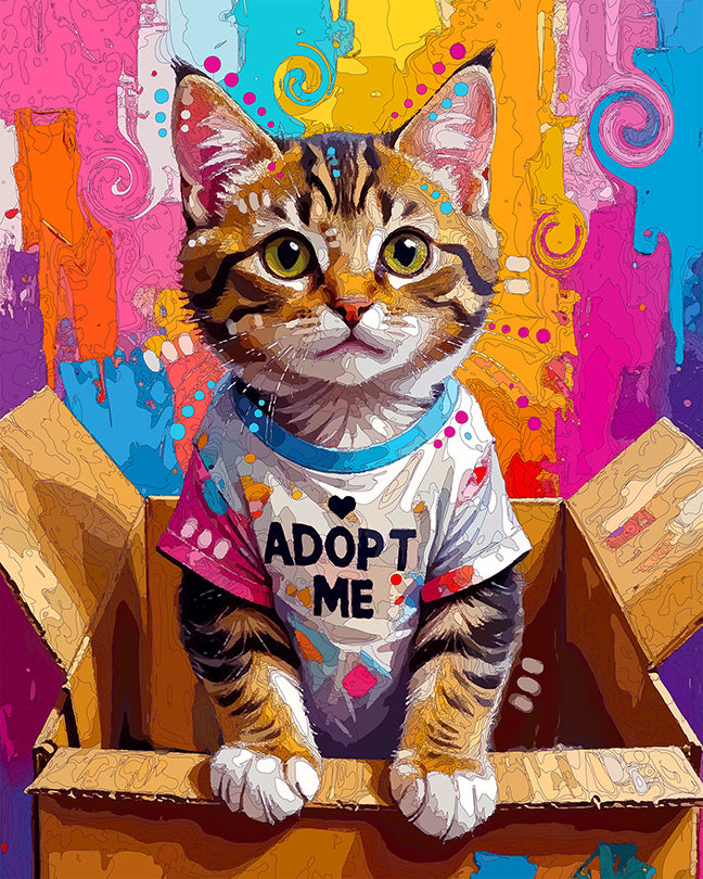 The Communication Kitten Mini Print (Ltd. Edition) (102325)