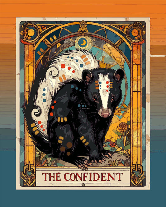 The Confident Tarot Mini Print (Ltd. Edition) (021926)
