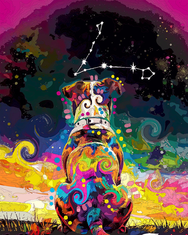 The Constellation SERIES Pisces Pit Mini Print (Ltd. Edition) (090226)