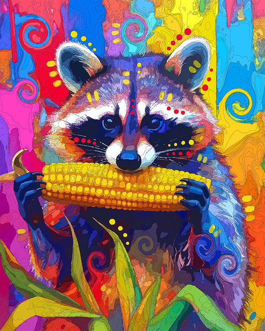The Corn Cob Bandit Mini Print (Ltd. Edition) (031826)