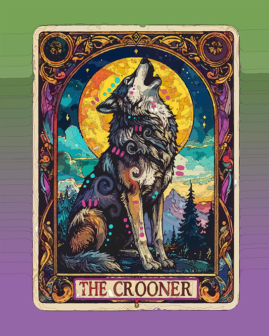 The Crooner Tarot Mini Print (Ltd. Edition) (060326)
