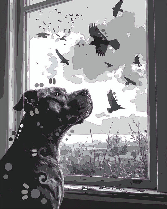 The Crow Fly Window Pit Mini Print (Ltd. Edition) (091026)