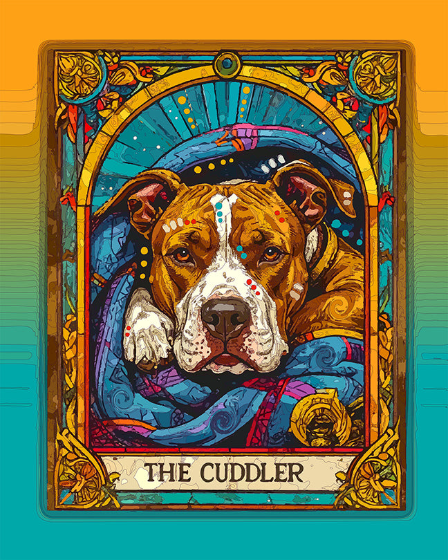 The Cuddler Tarot Mini Print (Ltd. Edition) (070126)