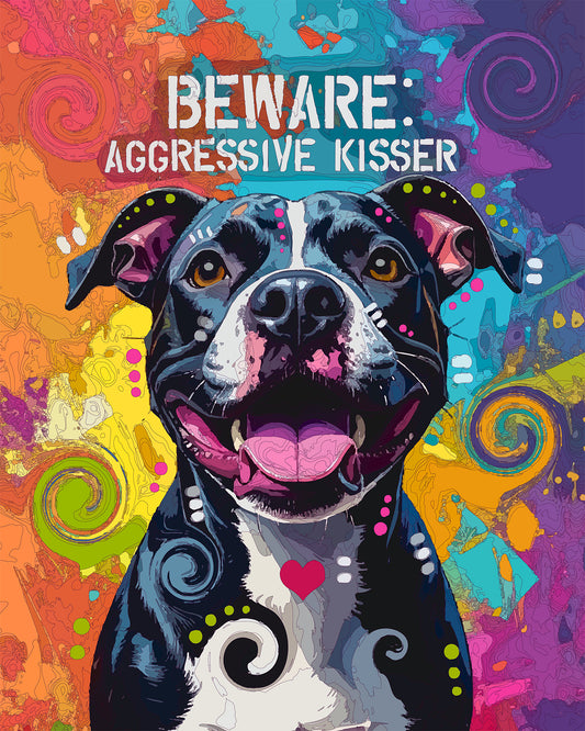 The Dangerous Kisser Mini Print (Ltd. Edition) (061526)