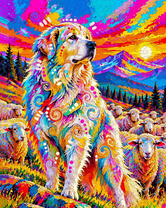 The Day Job Pyrenees Mini Print (Ltd. Edition) (092926)