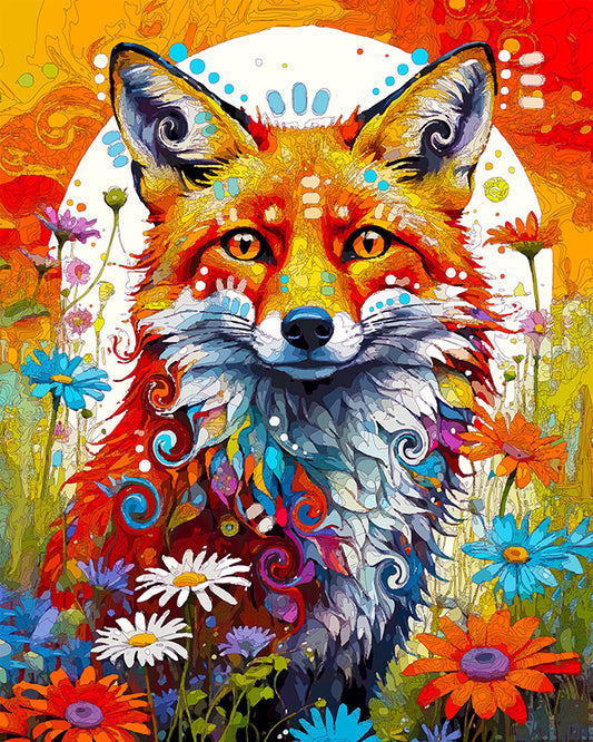 The Daybreak Daisy Fox Mini Print (Ltd. Edition) (073025)