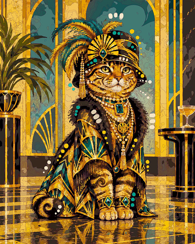 The Deco Starlet Tabby Mini Print (Ltd. Edition) (092226)