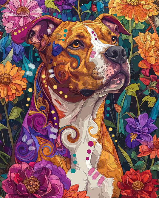 The Deep Floral Pit Mini Print (Ltd. Edition) (021026)