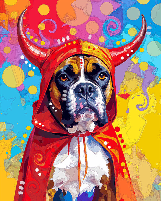 The Devil Costume Boxer Mini Print (Ltd. Edition) (090425)