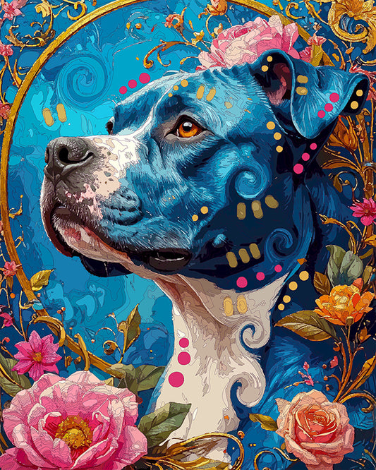 The Devotion Staffy Mini Print (Ltd. Edition) (050726)
