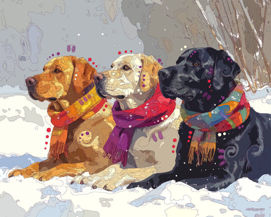 The Distance Winter Labs Mini Print (Ltd. Edition) (022426)