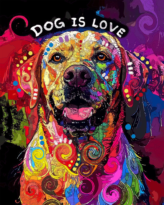 The Dog Is Love Lab Mini Print (Ltd. Edition) (090926)