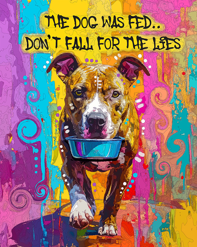 The Dog Was Fed Mini Print (Ltd. Edition) (061226)