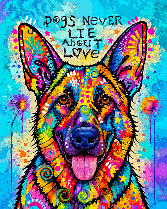 The Dogs Never Lie Shep Mini Print (Ltd. Edition) (102026)