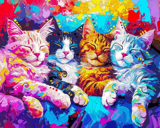 The Doze Cats Mini Print (Ltd. Edition) (082025)