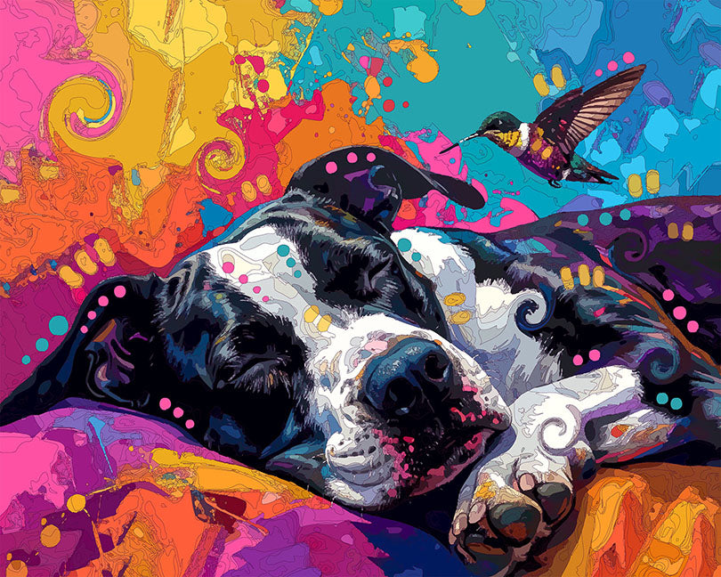 The Dreamy Little Visitor Mini Print (Ltd. Edition) (022626)