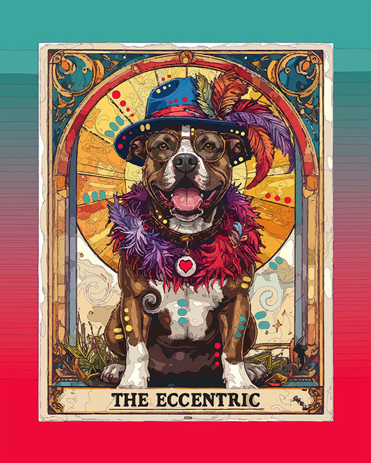 The Eccentric Tarot Mini Print (Ltd. Edition) (060226)
