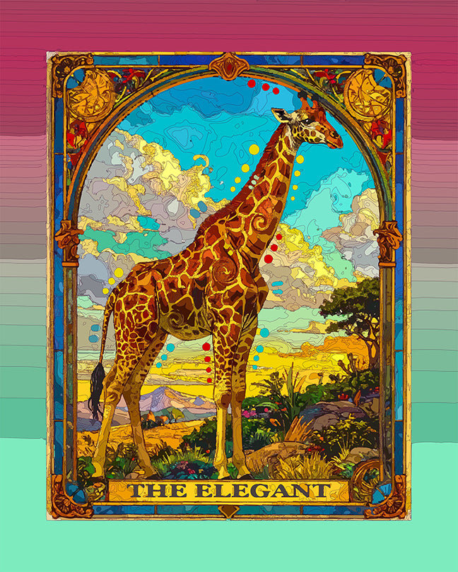 The Elegant Tarot Mini Print (Ltd. Edition) (061826)