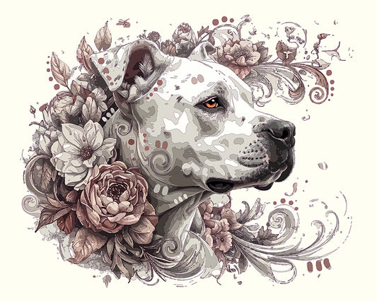The Emerging Dream Pittie Mini Print (Ltd. Edition) (071526)