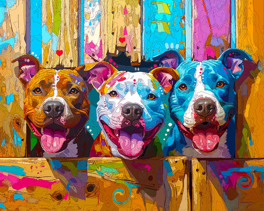 The Emerging Wall Pitties Mini Print (Ltd. Edition) (082825)