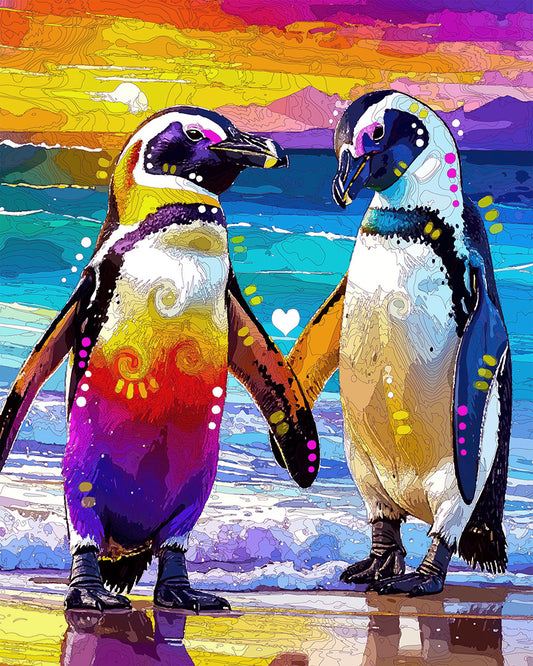 The Endangered African Penguins Mini Print (Ltd. Edition) (071525)