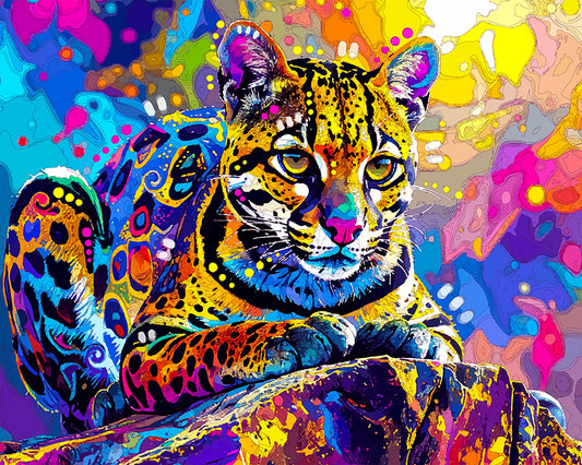 The Endangered Young Ocelot Mini Print (Ltd. Edition) (072925)