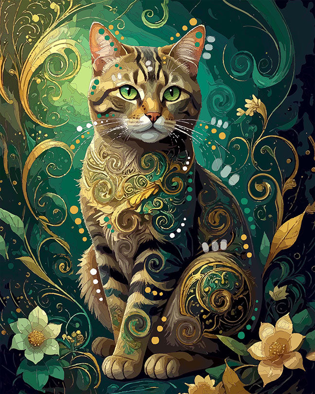 The Engaged Tabby Mini Print (Ltd. Edition) (111225)