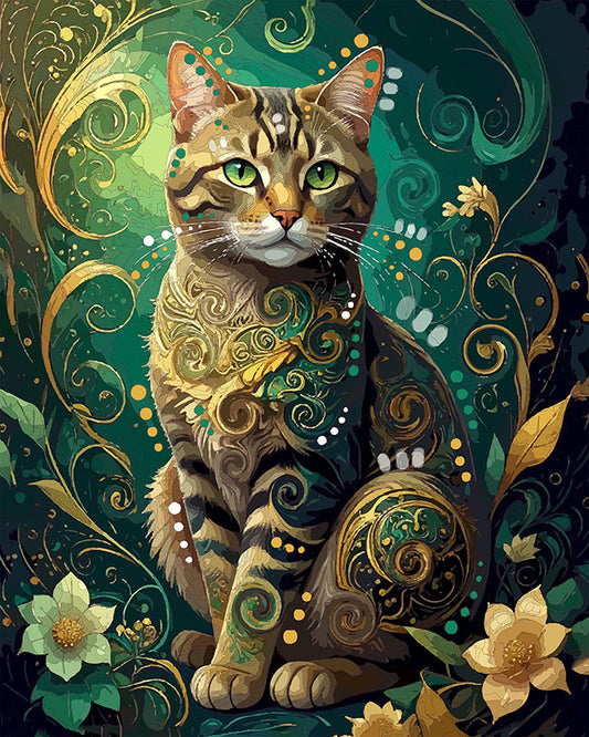 The Engaged Tabby Mini Print (Ltd. Edition) (111225)