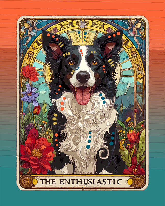 The Enthusiastic Tarot Mini Print (Ltd. Edition) (061726)