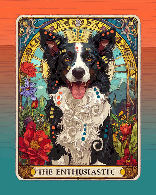 The Enthusiastic Tarot Mini Print (Ltd. Edition) (061726)