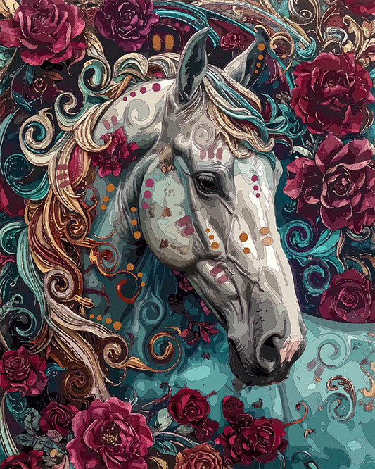 The Escalation Horse Mini Print (Ltd. Edition) (120825)