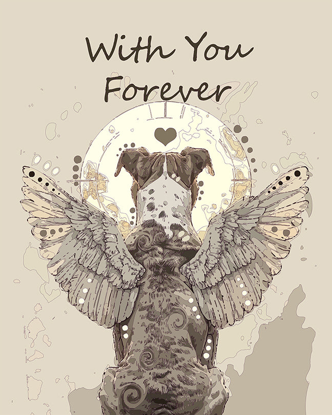 The Eternal Sunlight Pittie Mini Print (Ltd. Edition) (010626)
