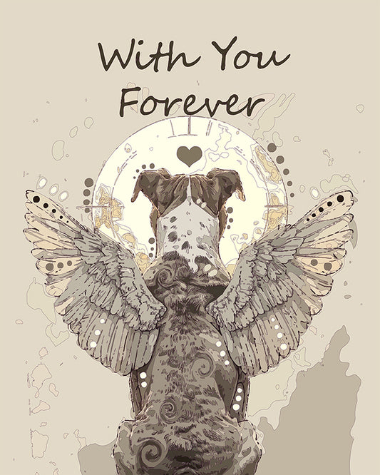 The Eternal Sunlight Pittie Mini Print (Ltd. Edition) (010626)