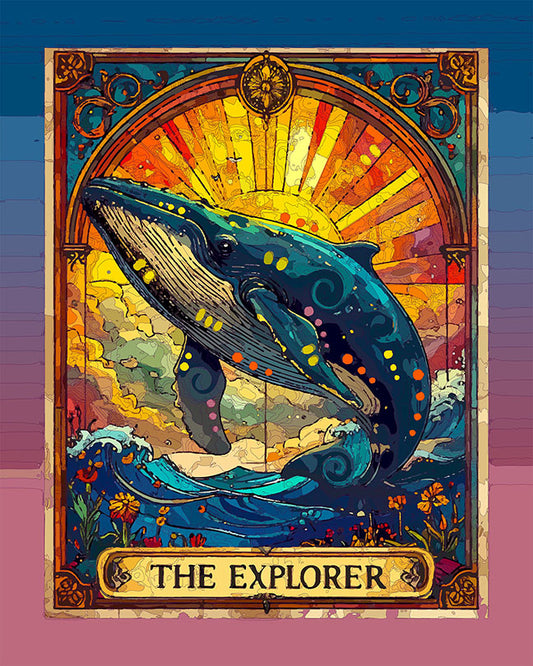 The Explorer Tarot Mini Print (Ltd. Edition) (022326)