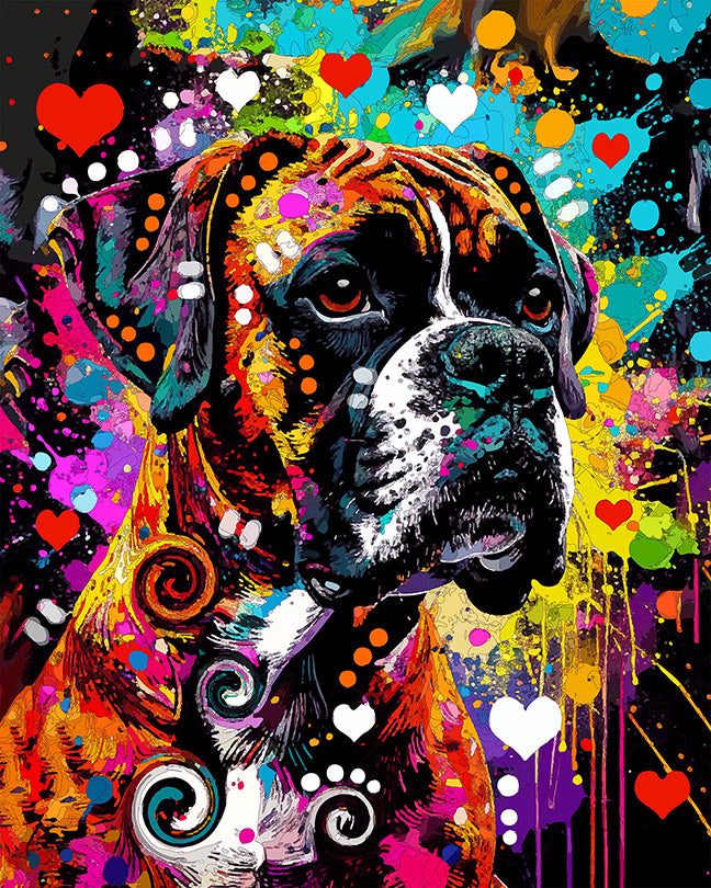 The Explosive Love Boxer Mini Print (Ltd. Edition) (072326)