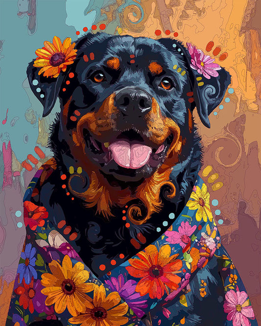 The Fabulous Rottie Photo Shoot Mini Print (Ltd. Edition) (011526)