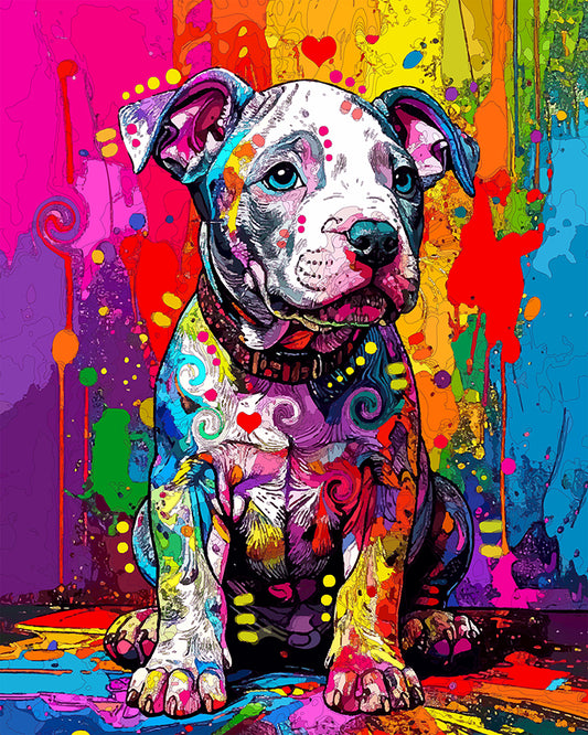 The Fantastic Pittie Pup Mini Print (Ltd. Edition) (071825)