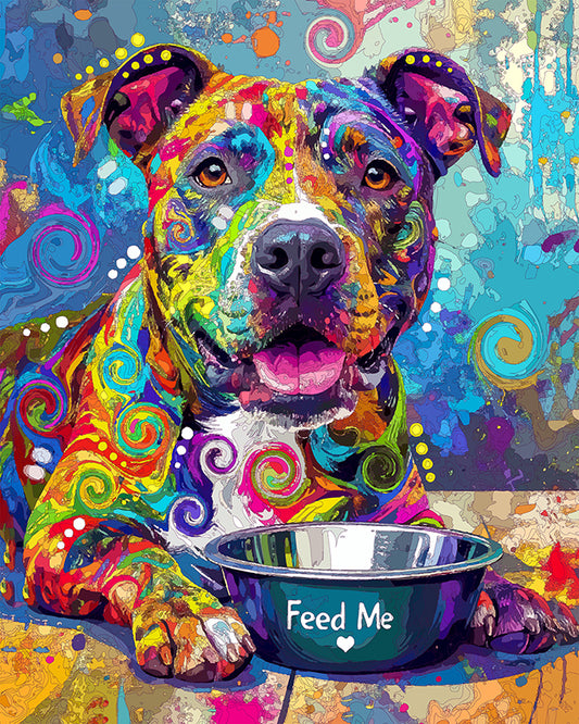 The First Feeding Pittie Mini Print (Ltd. Edition) (102425)