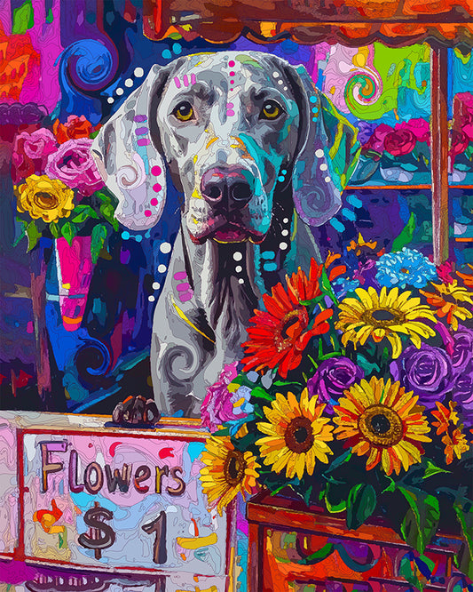The Flower Shop Weim Mini Print (Ltd. Edition) (042026)