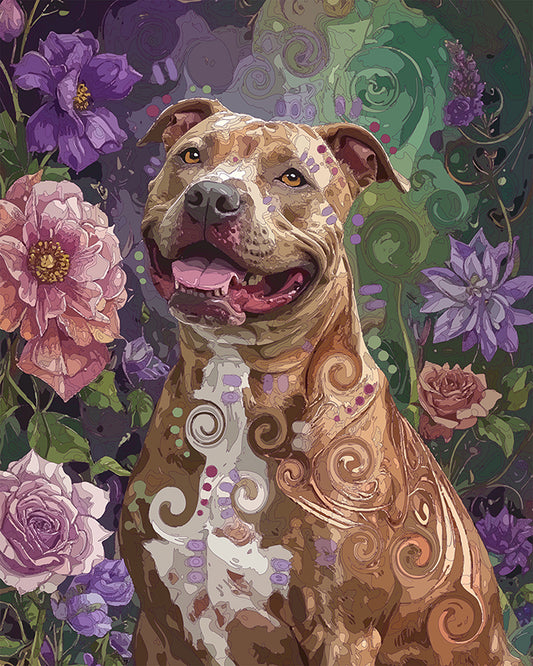 The Flowing Flora Happy Pit Mini Print (Ltd. Edition) (112425)