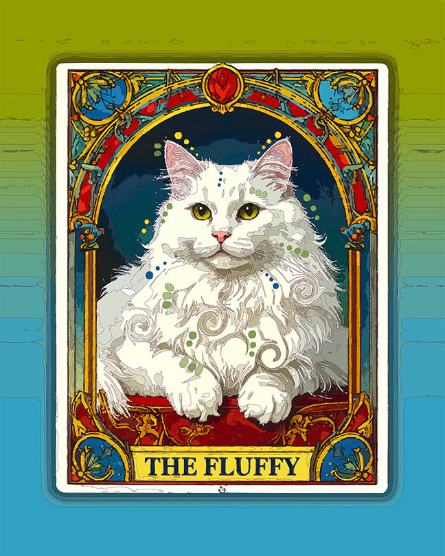 The Fluffy Tarot Mini Print (Ltd. Edition) (070626)