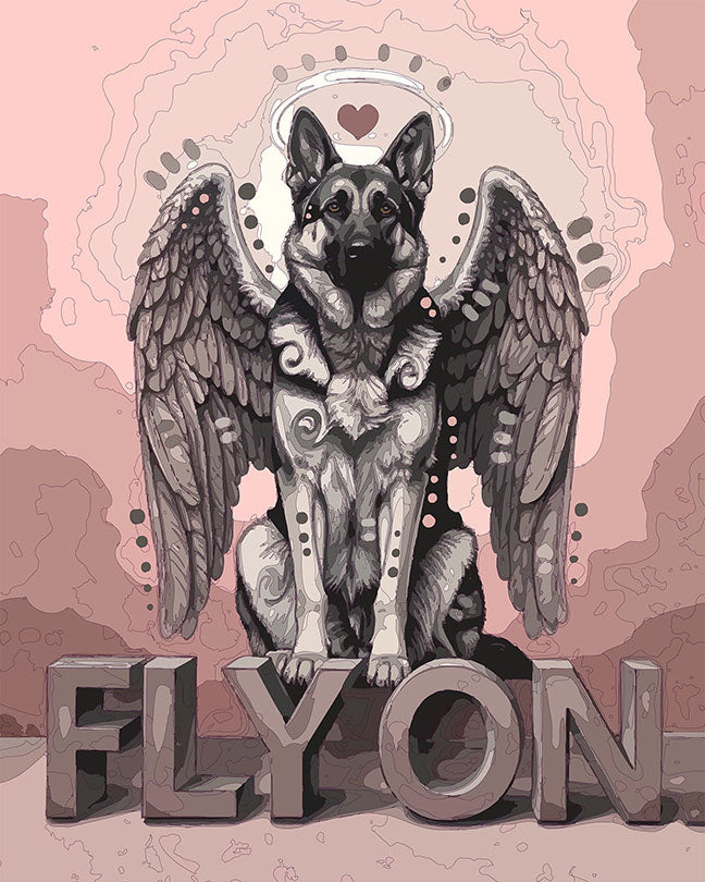 The Fly On Angel Shep Mini Print (Ltd. Edition) (012626)