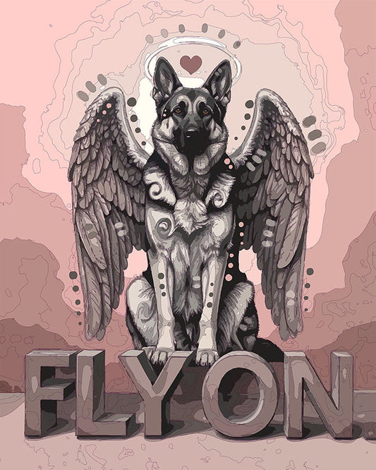 The Fly On Angel Shep Mini Print (Ltd. Edition) (012626)