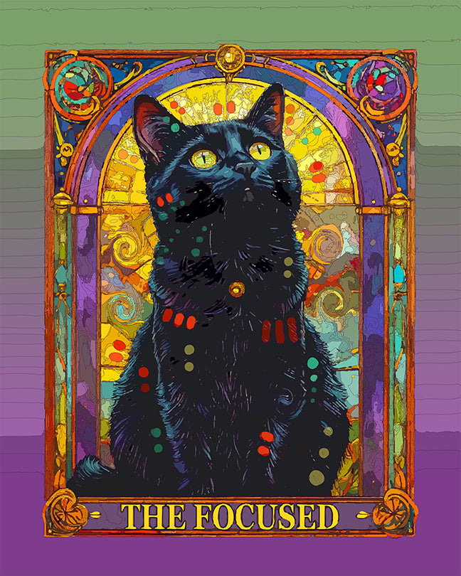 The Focused Tarot Mini Print (Ltd. Edition) (061826)