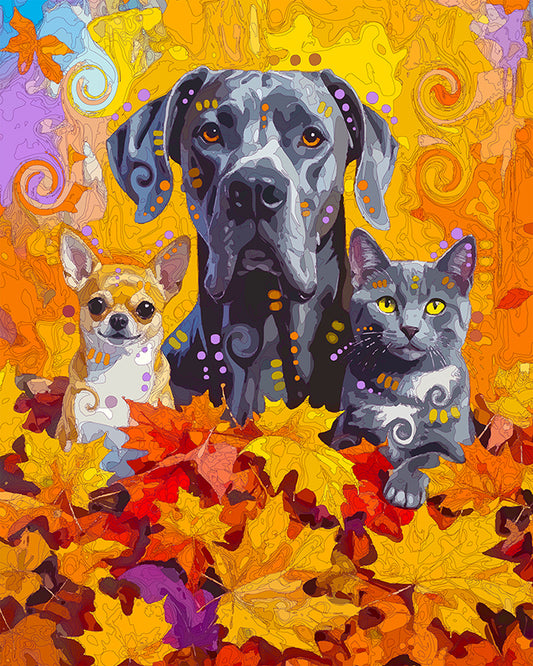 The Foliage Friends Mini Print (Ltd. Edition) (100825)