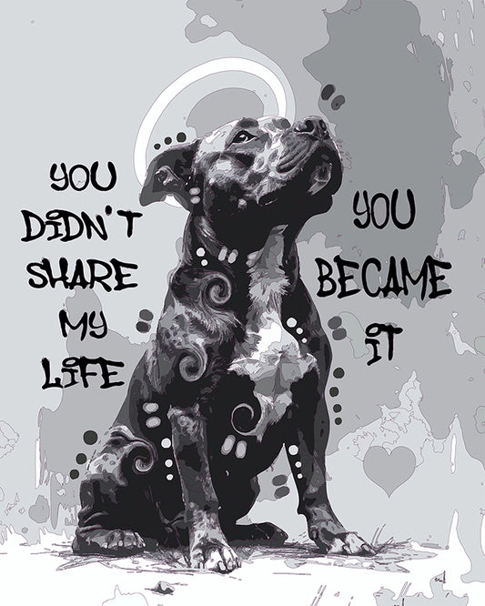The For Life Pittie Mini Print (Ltd. Edition) (060826)