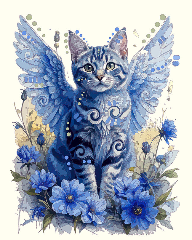 The Forever Blue Tabby Mini Print (Ltd. Edition) (120825)